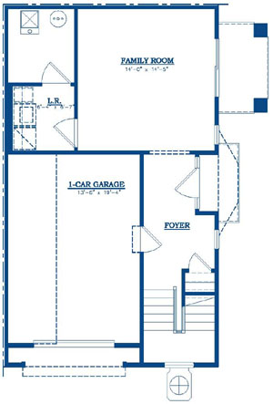 The Ardmore Ground Level Floor Plan