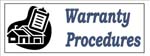 Warranty Procedures